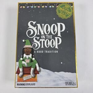 Brand New Snoop On The Stoop A Hood Tradition Green Plush Doll 2025 Edition 10.5